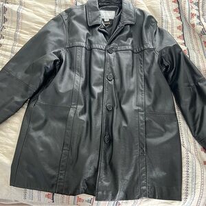 Wilson’s Leather M. Julian Men's Black Leather Jacket 2XLT Thinsulate Ultra